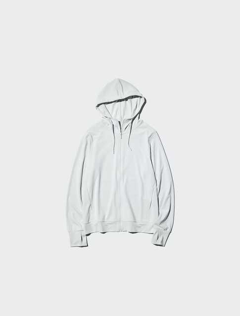 Новый AIRism худи с UV защитой UV Protection Full-Zip Mesh Hoodie
