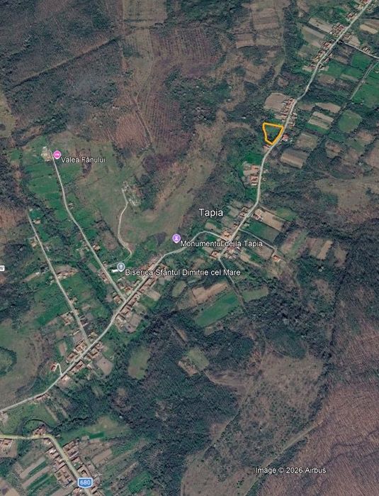 Teren intravilan de construit