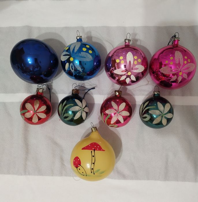 Ёлочные игрушки времён ссср