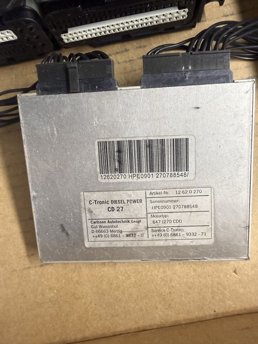 Чип тунинг за мерцедес 2.7CDI