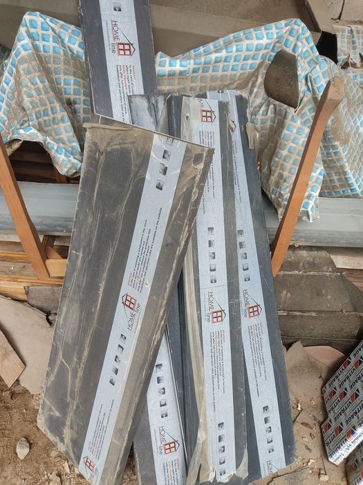 Подоконники б/у с пленкой