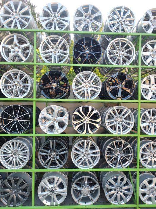 17 5x112 Vw T Rock Golf Touran Caddy Skoda Audi лети джанти 5х112