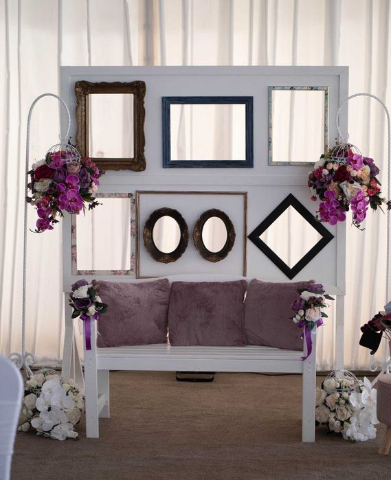 2 suporti albi din fier