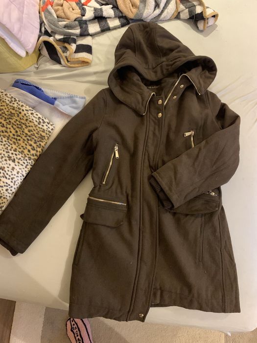 calvin klein зимно яке тип парка тъмнозелено