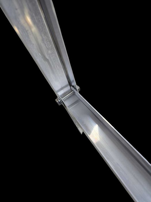 Алуминиева Стойка за соларен панел с ШИРИНА ДО 135см - ГОЛЯМА