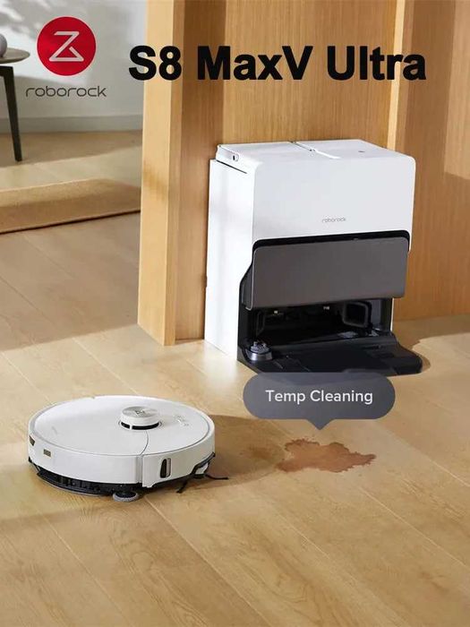 Робот-Пылесос Roborock S8 MaxV Ultra Качественная Уборка + Лучшие Цены