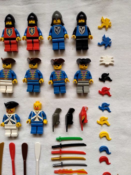 Lego Pirates/Castle/Wolfpack/Western Mинифигури/аксесоари/части
