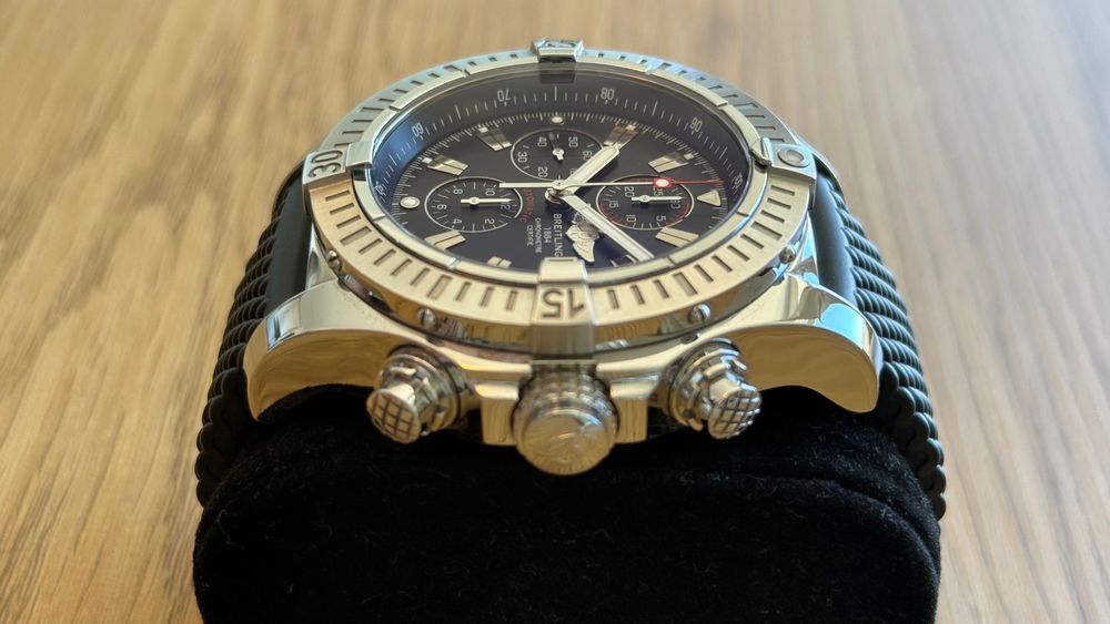 Breitling Super Avenger 48mm Chronograph Full Set + extra Bracelet + Straps
