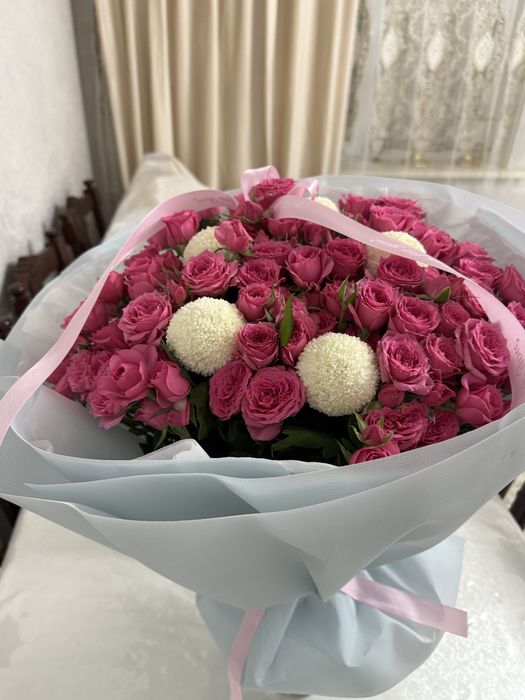Букет цветов свежие