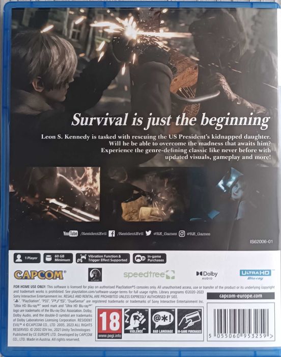 Игра Resident evil 4 версия ps 5