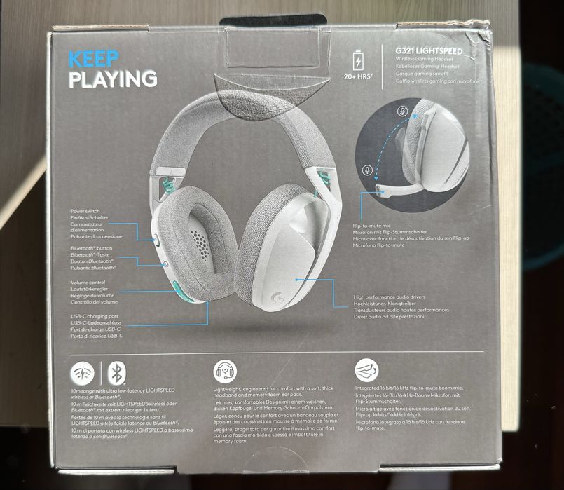 Новые Наушники Logitech G321 Lightspeed