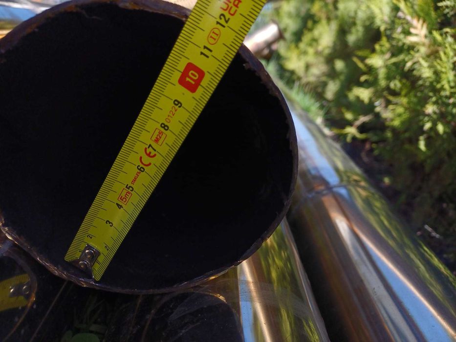 cos de fum metal si inox