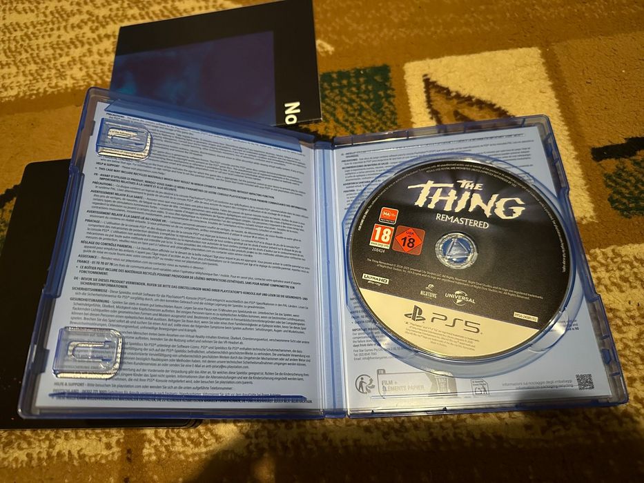 The Thing Remastered Deluxe Edition playstation 5 ps5