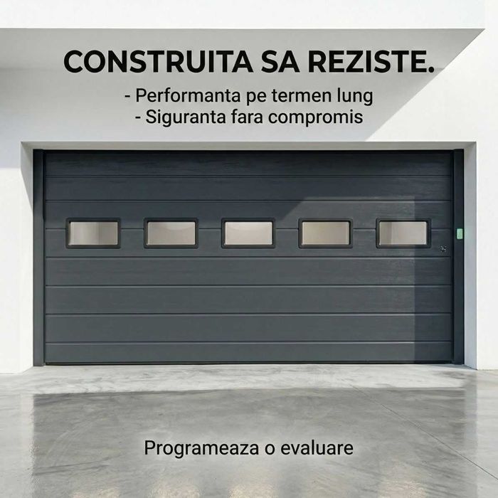 usi de garaj sectionale cu garantie pana la 10 ani