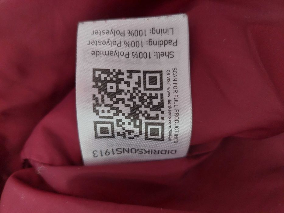 Didriksons пухено пухенка подплатено яке с качулка за планина туризъм