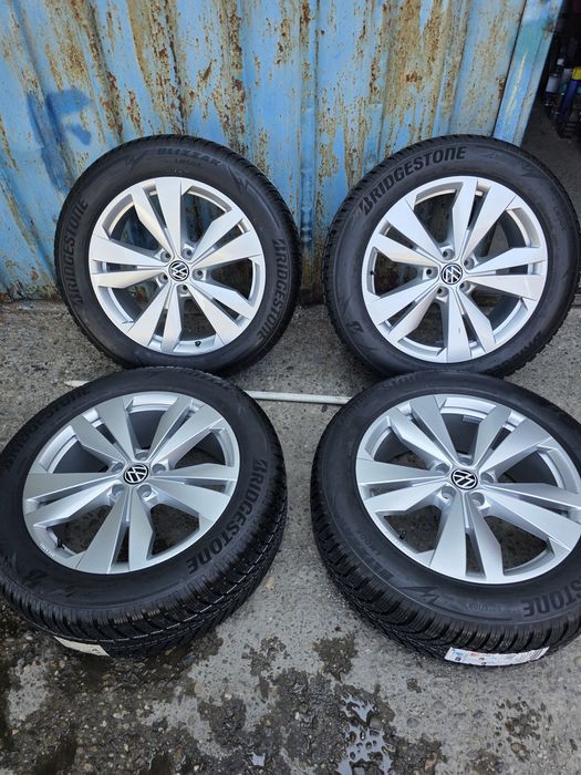 Jante Aliaj 5×112 Noi Pe 19 Echipate cu Anvelope Noi 235.55.19+255.50.19 Bridgestone
