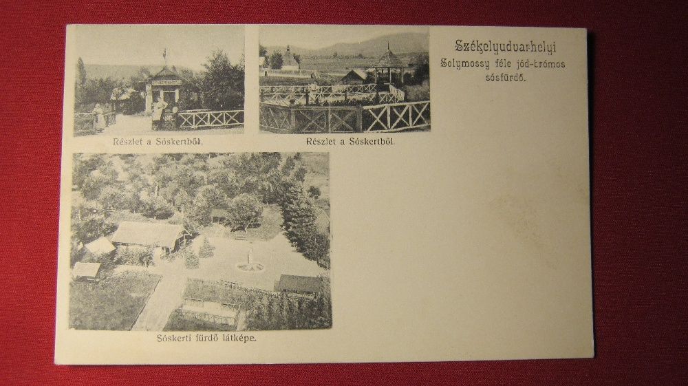 Ilustrata veche,Odorheiul Secuiesc.SzekelyUdvarhely,inainte 1905!