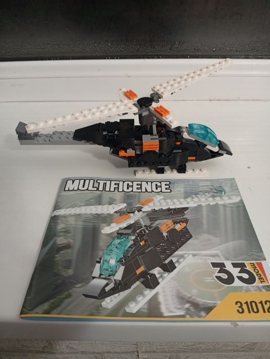 Конструктор "лего" вертолёт