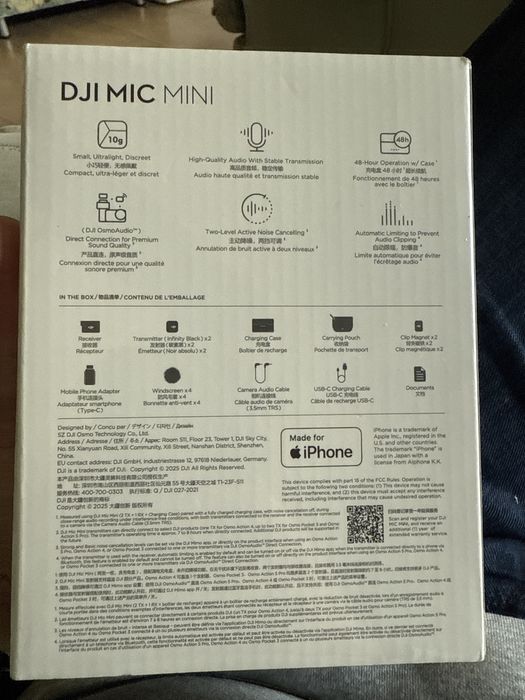 Dji  mic mini , nou sigilat