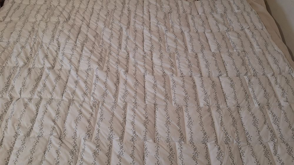 JUSK завивка с изкуствен пълнеш 135/200 Knutseggen