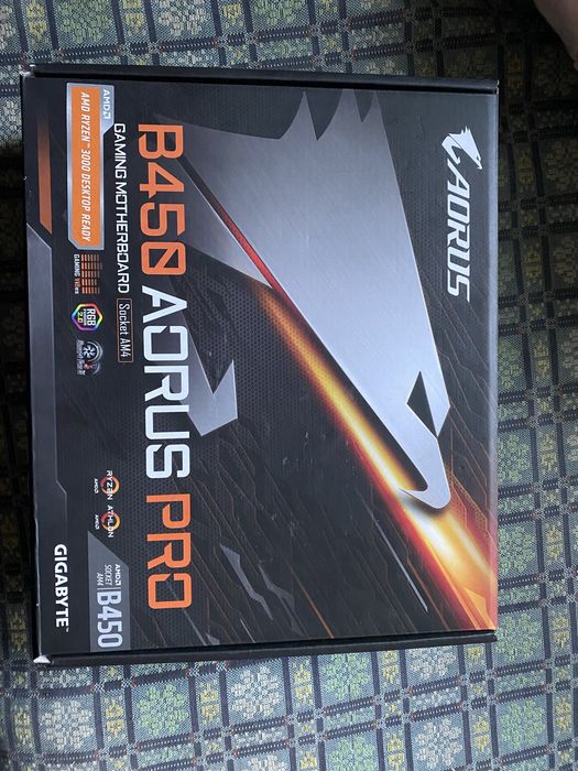 Материнская плата Aorus b 450 pro