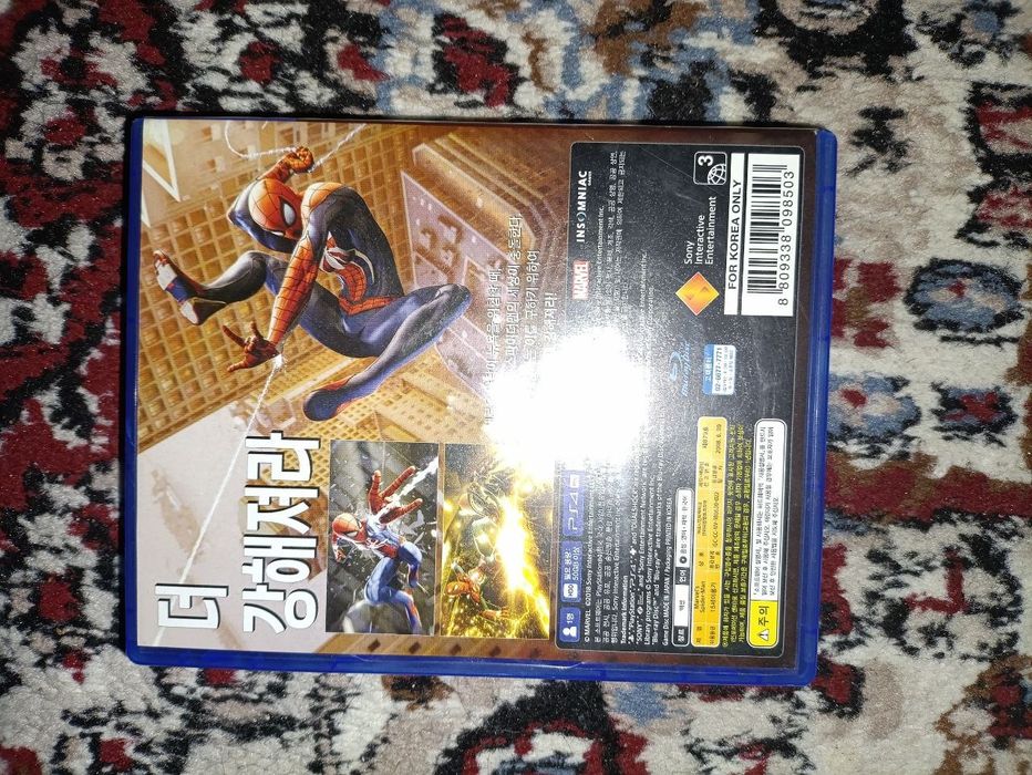 Игра на пс4 SPIDERMAN