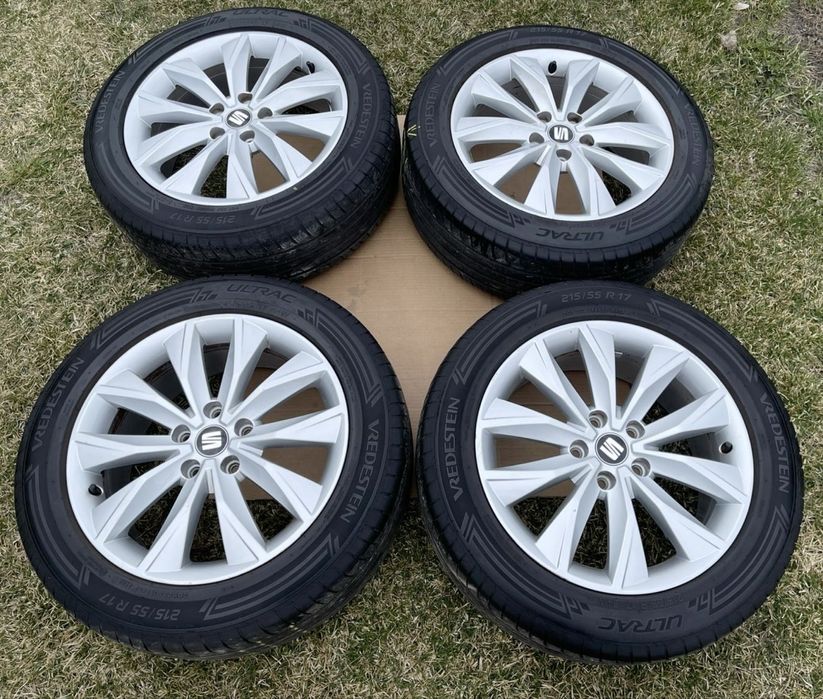 Jante 17 Seat Ateca Skoda Karoq VW T-roc 215/55R17 vara DOT2022