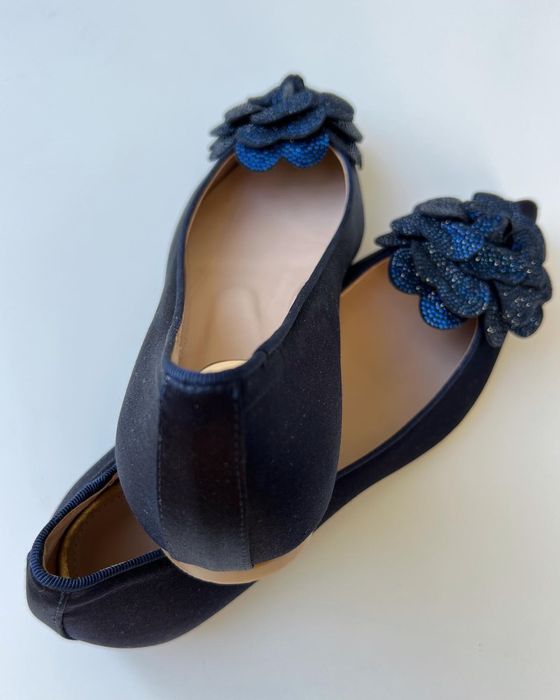 Тъмносини балеринки RAS