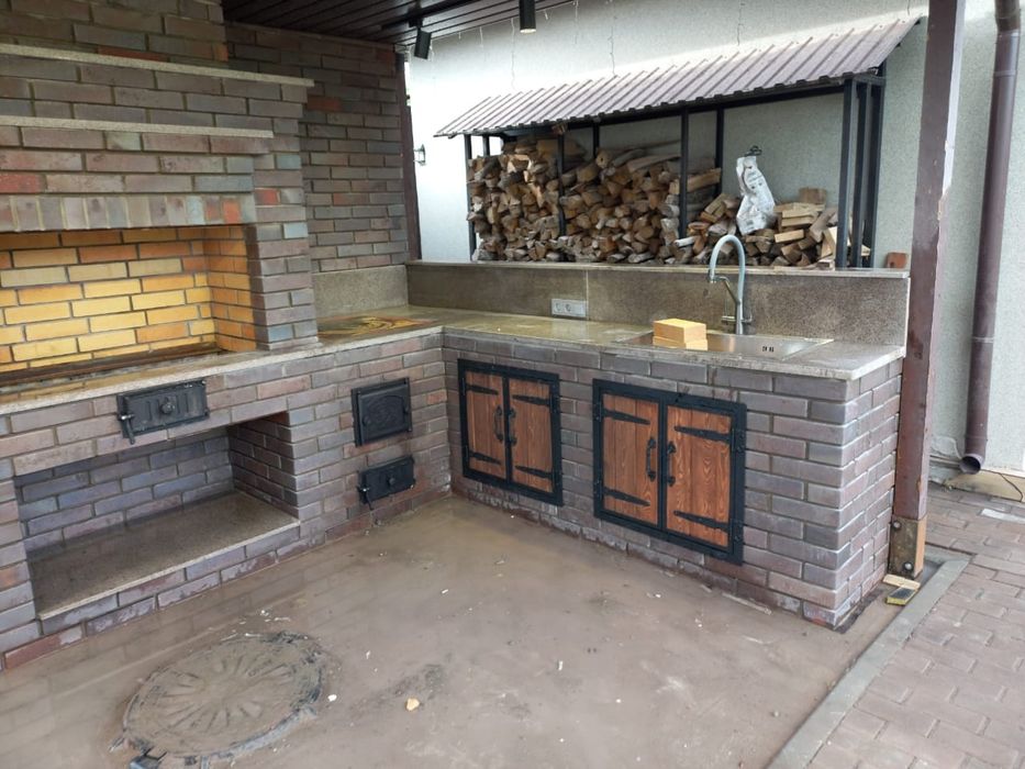 Кладка печей каминов