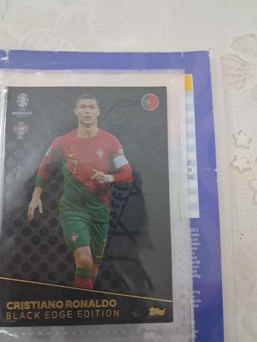 Ronaldo cartonas black edge edition foarte rar