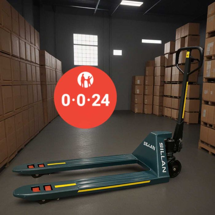 Каспи 0-0-24! Рохля Токио SH-2500 — гидравлическая тележка 2,5 т.