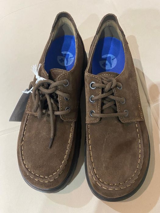 Birkenstock Pantofi Derby bărbătești maro 
Pantofi Derby bărbătești maro cu șiret moc