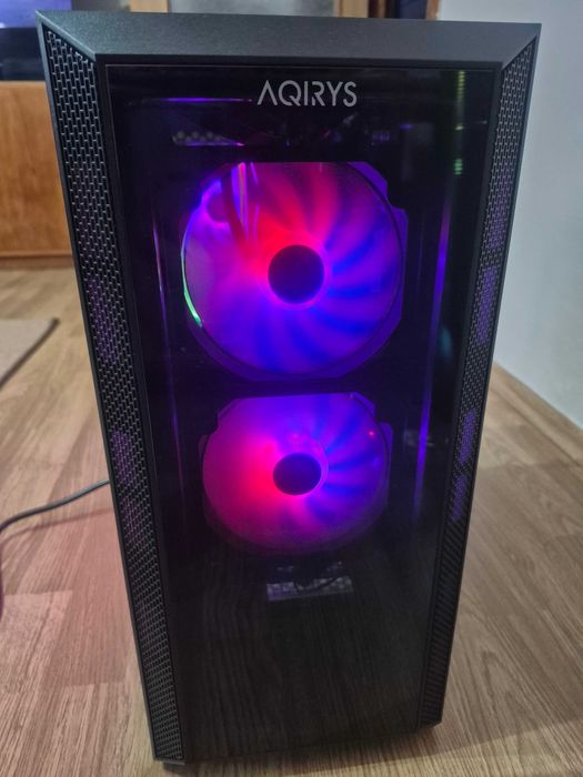 PC Gaming Ryzen 5 5600GT | 32GB RAM | GTX 1050 Ti 4GB | SSD 512GB + HDD 2TB | Monitor IPS 24" | Kit complet