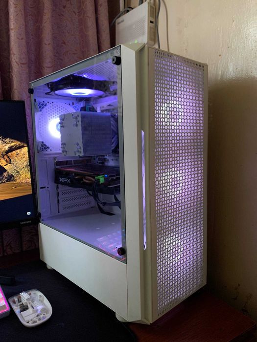 Продам белый мощный пк xeon e5 2690v3