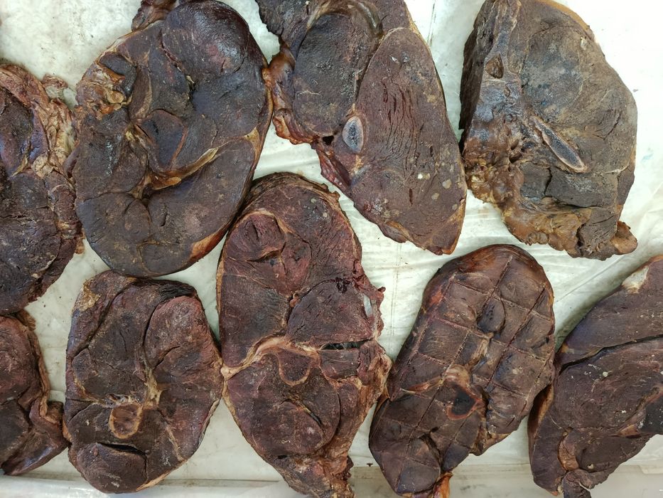 Копченная конина.