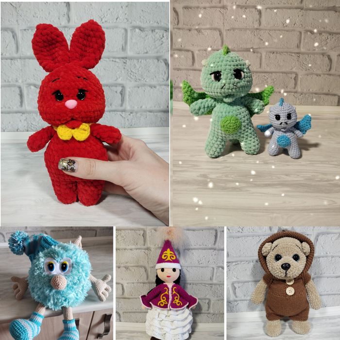 Вязаные игрушки на заказ
