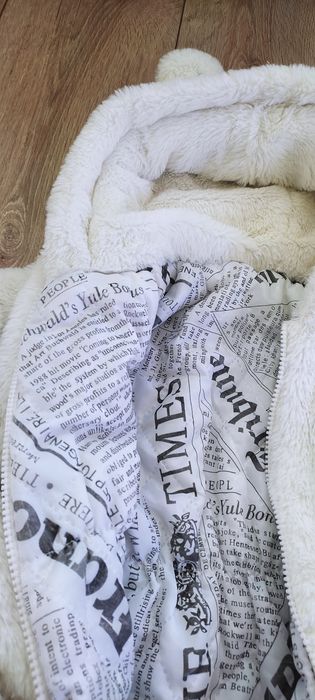 Geaca/palton blăniță ecologica 5-7 ani