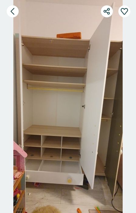 Sifonier copii CILEK - colecția Montessori (parte din set cu pat și saltea)