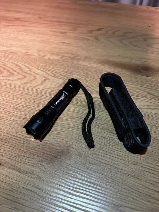 Lanterna DARKBEAM 501BS Lumina Rosie Nou, Vanatoare, Pescuit