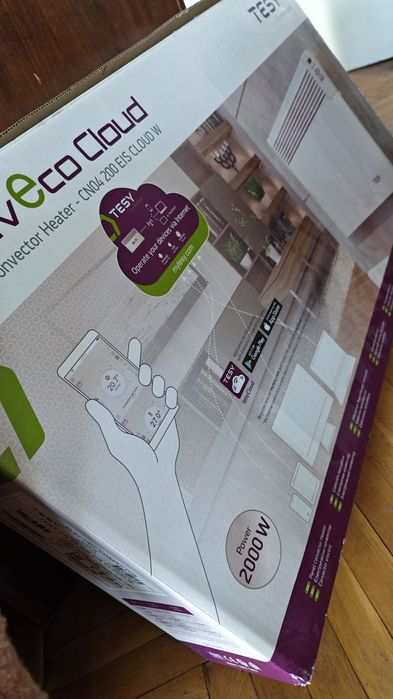 Конвектор Tesy Cloud 2000W с WiFi