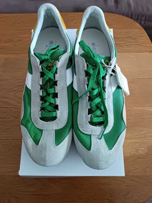 Мъжки маратонки Diadora heritage Equipe L Perf SW Fresh Green White