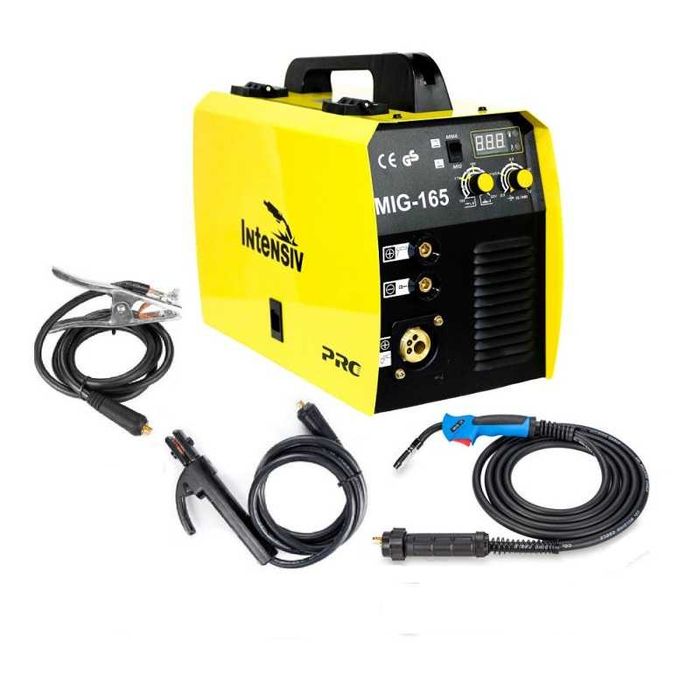 Aparat sudura MIG 165 + tub 8L PLIN corgon + reductor cu bila + sarma