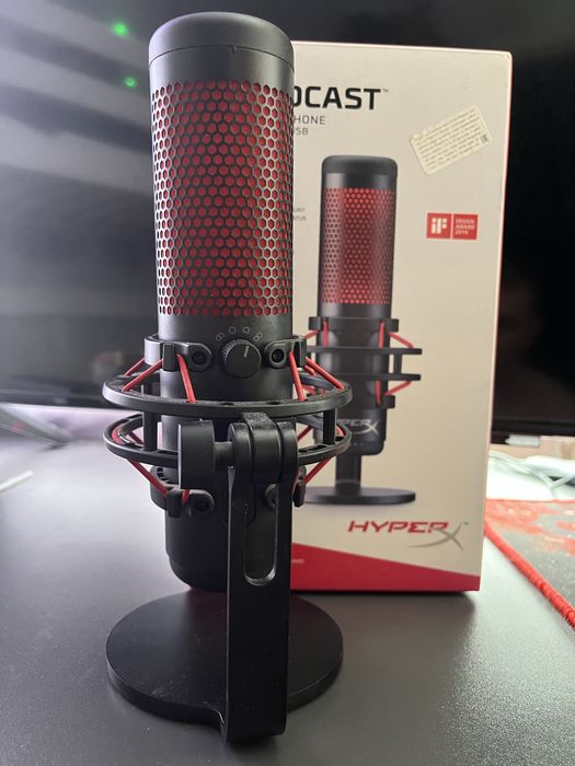 Игровой микрофон Hyper X Quadcast