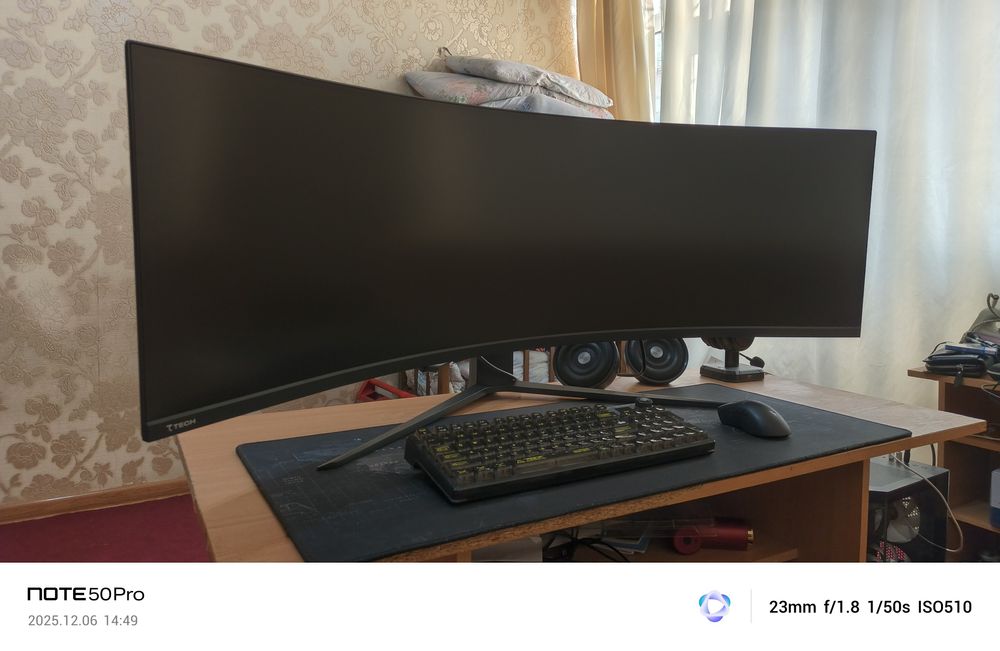 7M4P49C240-49 CURVED R1000 DQHD 240hz W/HAS+RGB light, Typ.400nits HDM