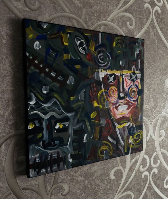 Картина «Коммерческое предложение» – авторская работа, акрил/холст