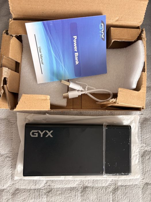 Power bank GYX 20000mAh 22.5W + подарък 6000mAh