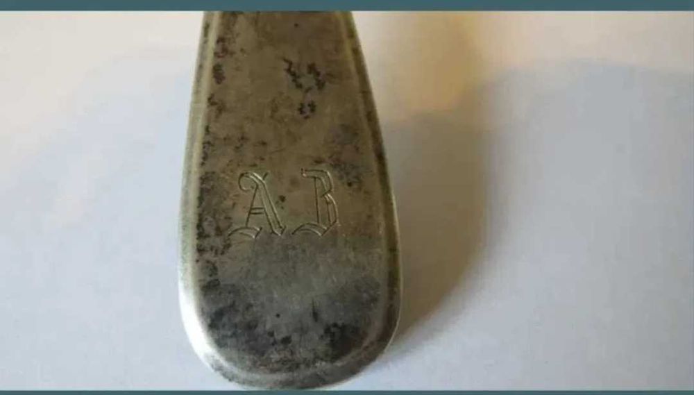 Polonic argint 84 aurit