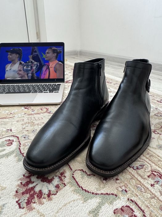 ECCO - сапоги мужские 41 р.