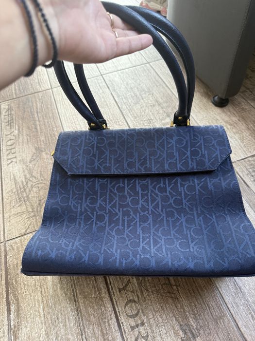 Geanta Calvin Klein albastra