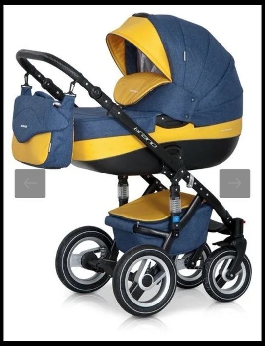 Коляска 3 в 1 Riko Bruno